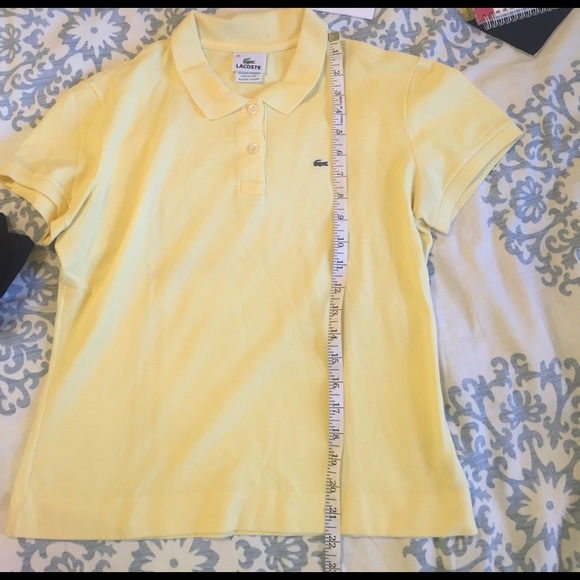 RESERVED Lacoste Polo Shirts RED (46) GREEN (44) - Picture 4 of 6