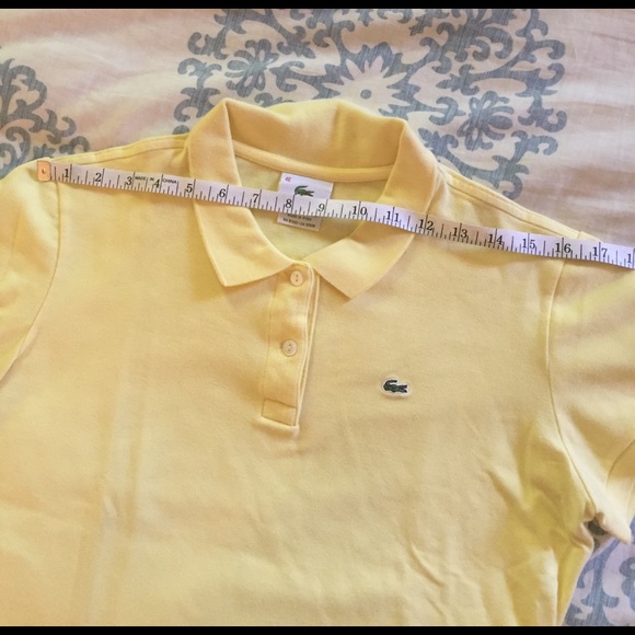 RESERVED Lacoste Polo Shirts RED (46) GREEN (44) - Picture 5 of 6