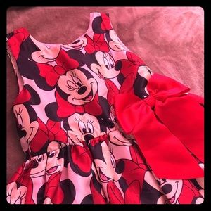 Mini mouse little girl dress