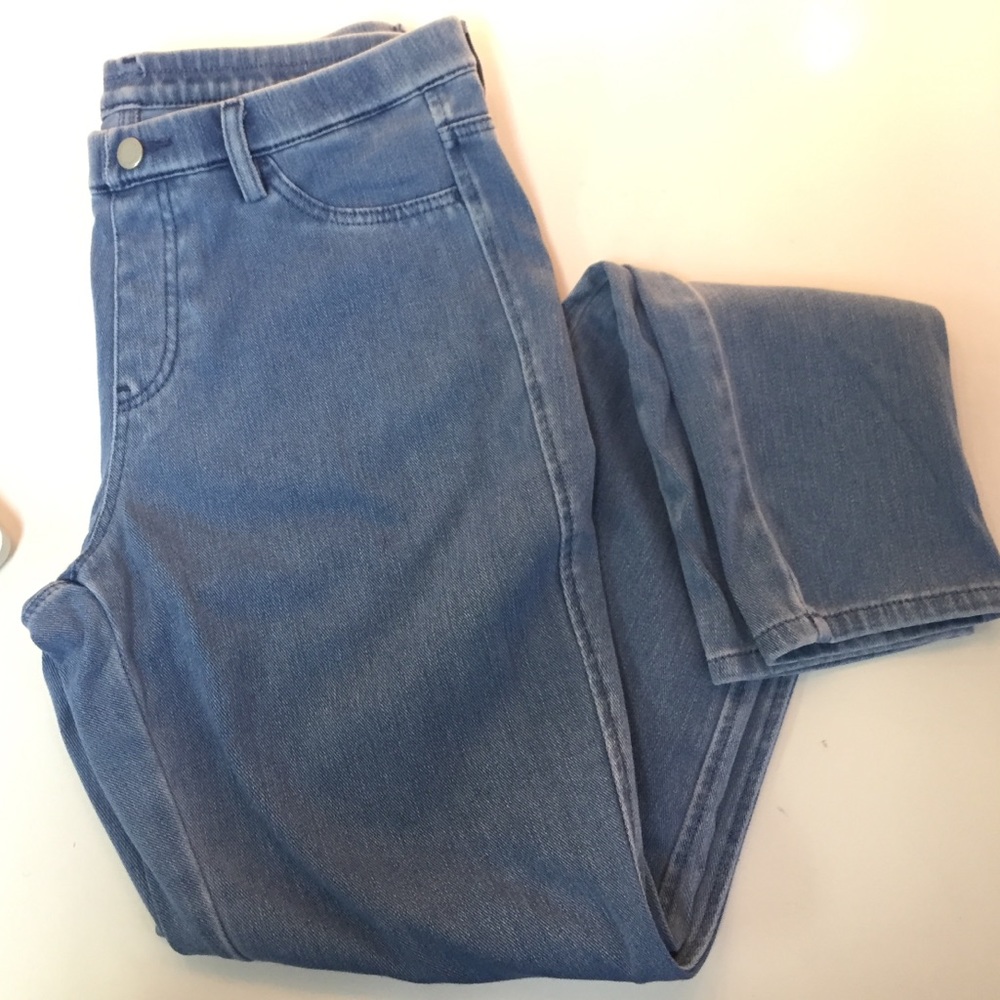 Uniqlo light denim leggings