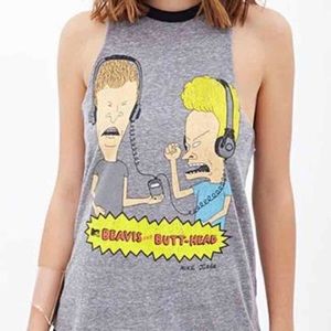 Beavis and Butthead muscle tee 💥