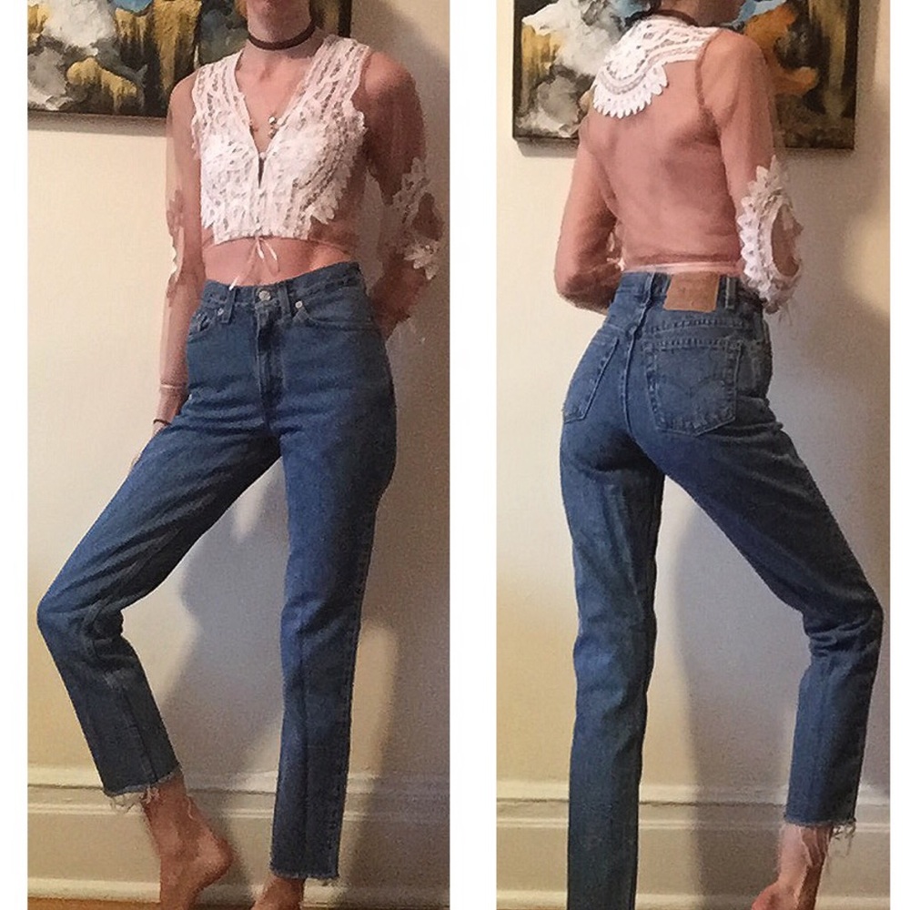 🚫SOLD🚫❄️❄️Vintage 512 Medium Wash Levi's 24❄️
