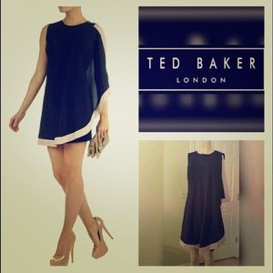 Ted Baker NWOT Black "Bolty" Dress size 0