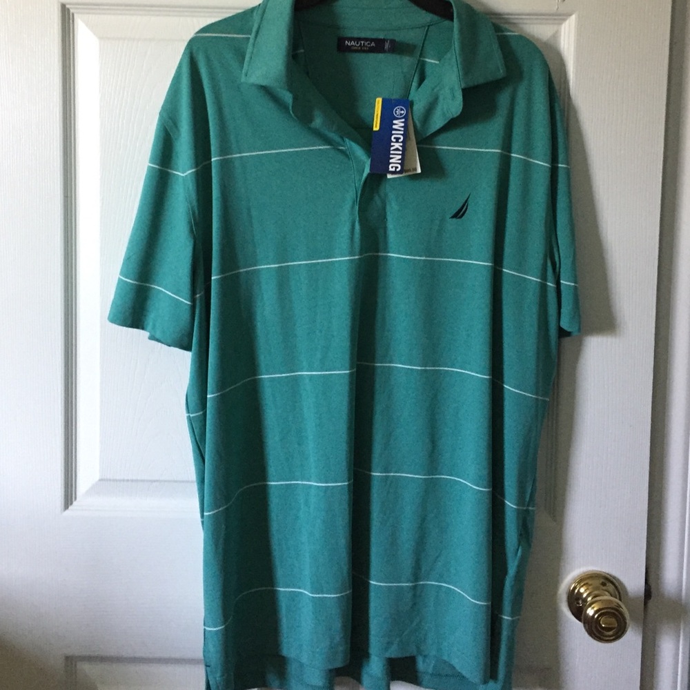 Nautica Green Polo