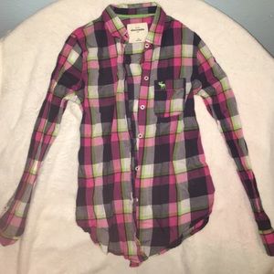 Abercrombie kids button up