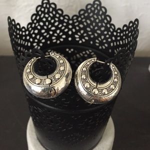 Brighton Josie silver hinge earrings