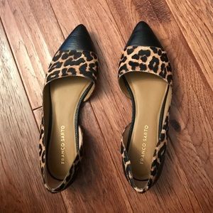 Leopard print, Franco sarto flats. Brand new