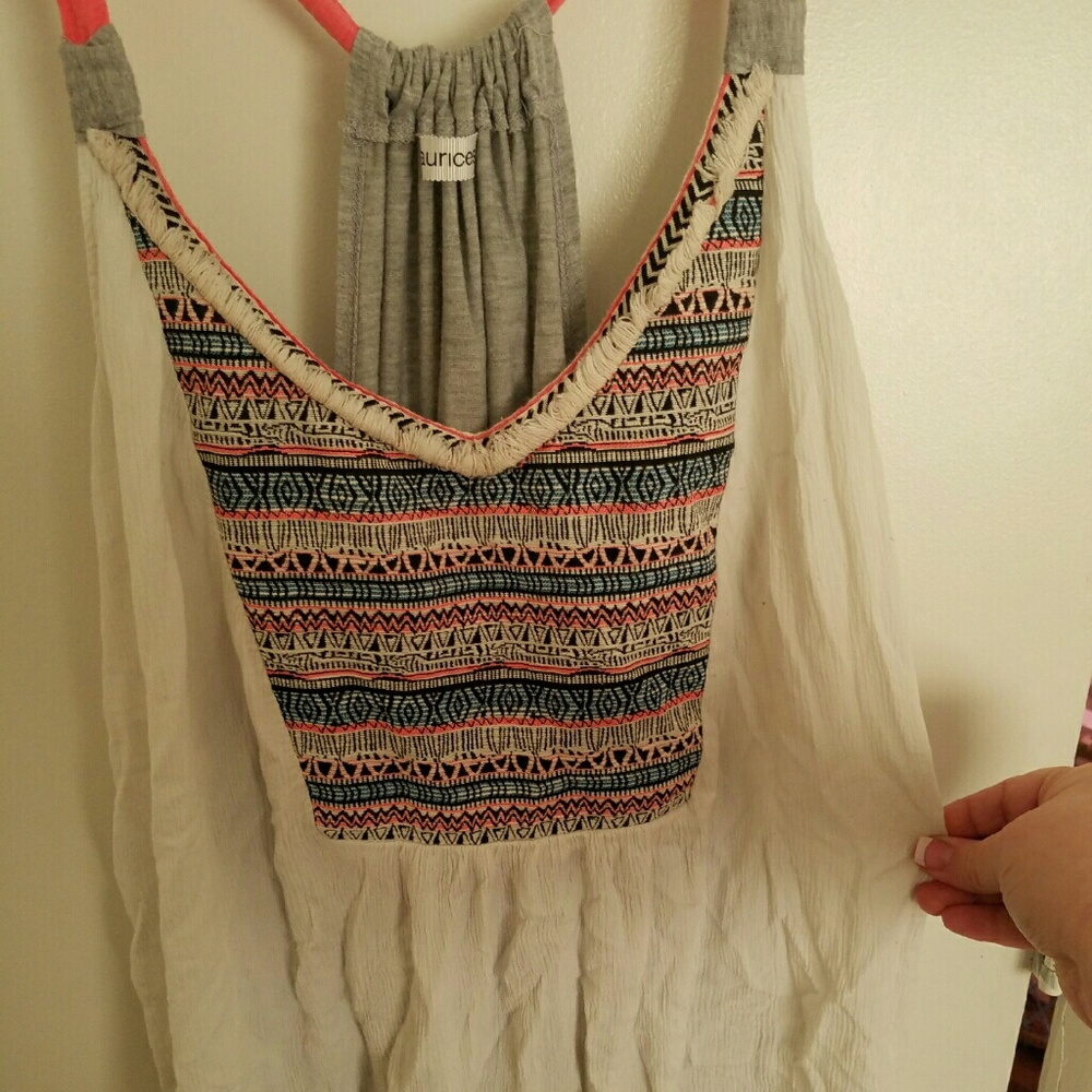 Aztec top, racerback style
