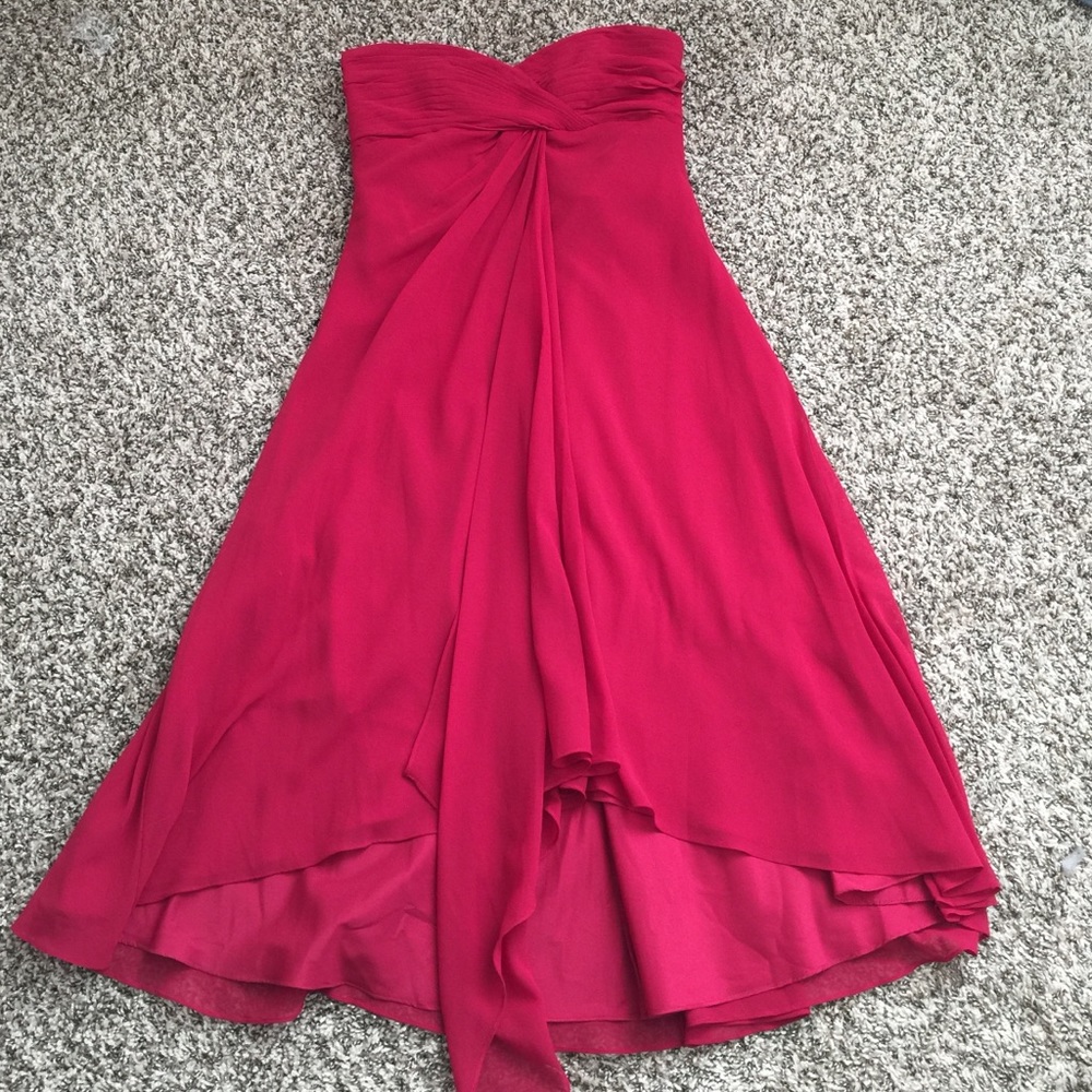 Bridesmaid dress.