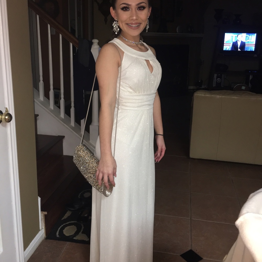 Long Vanilla color Dress