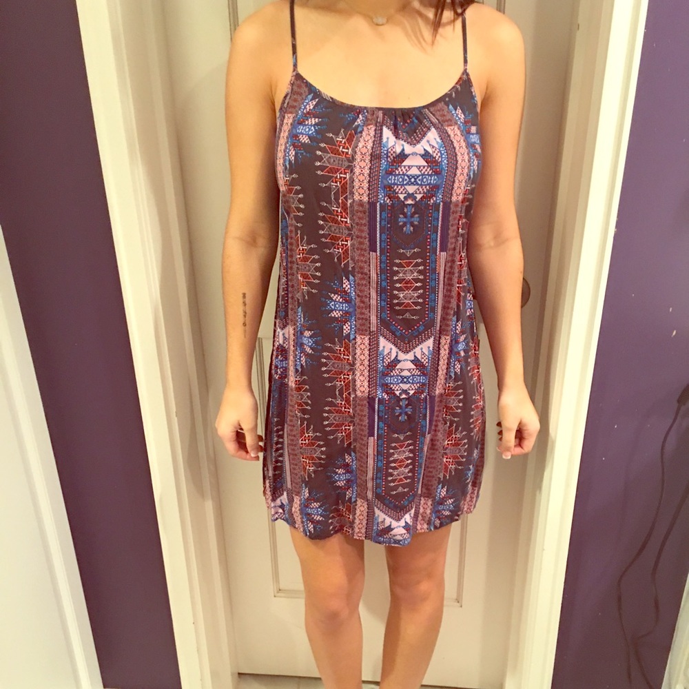 Nordstrom Tribal fun back dress