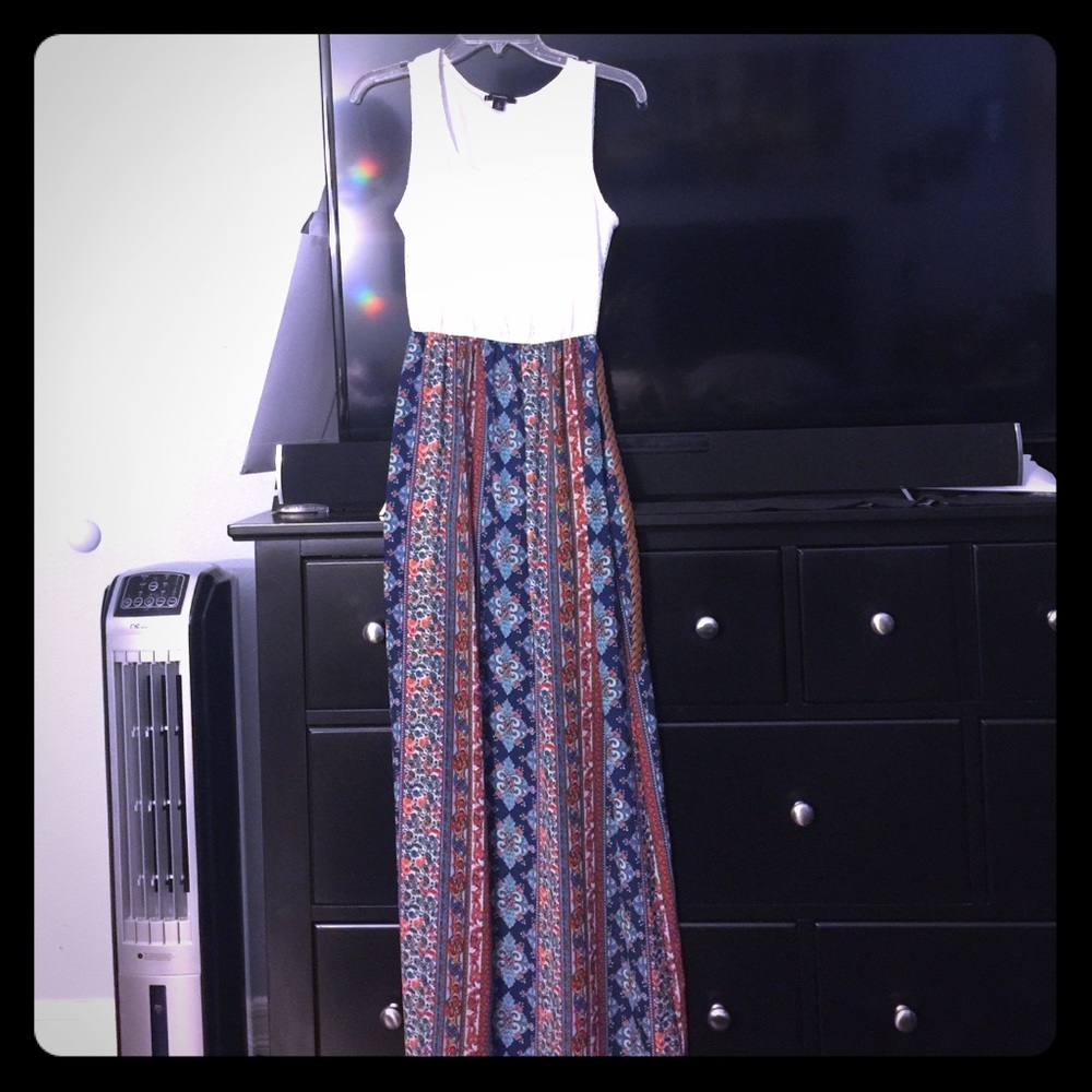 Espresso maxi dress.   Semi formal size small