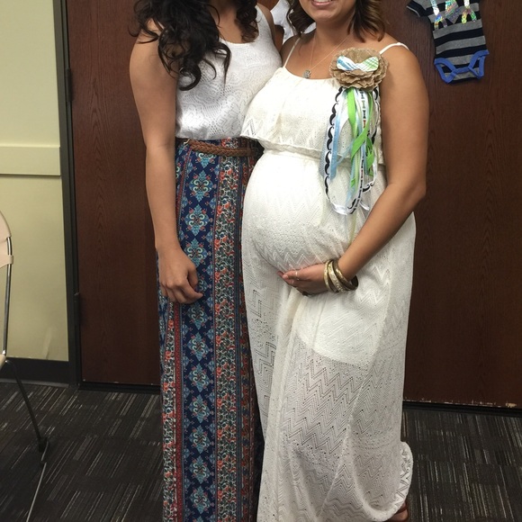 Espresso maxi dress.   Semi formal size small - Picture 4 of 4