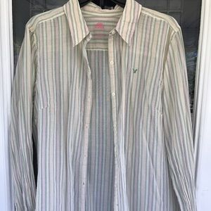 Women's long sleeve button down shirt