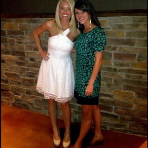 Moda International White Lace Dress