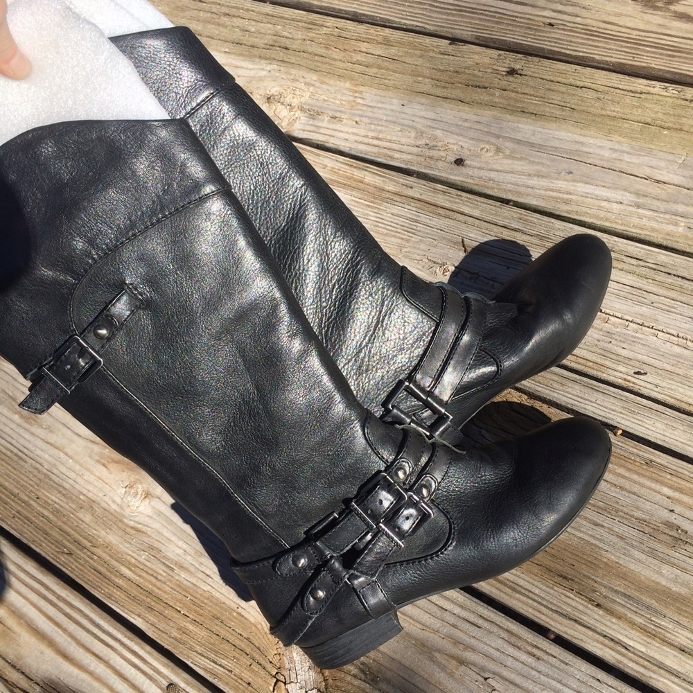 Gianni Bini Leather Boots