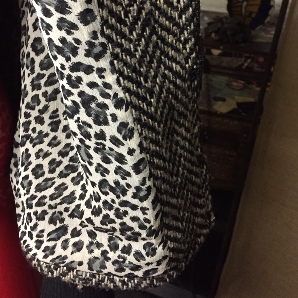 Chico's Multi Textured Jacket With Lining - image 4