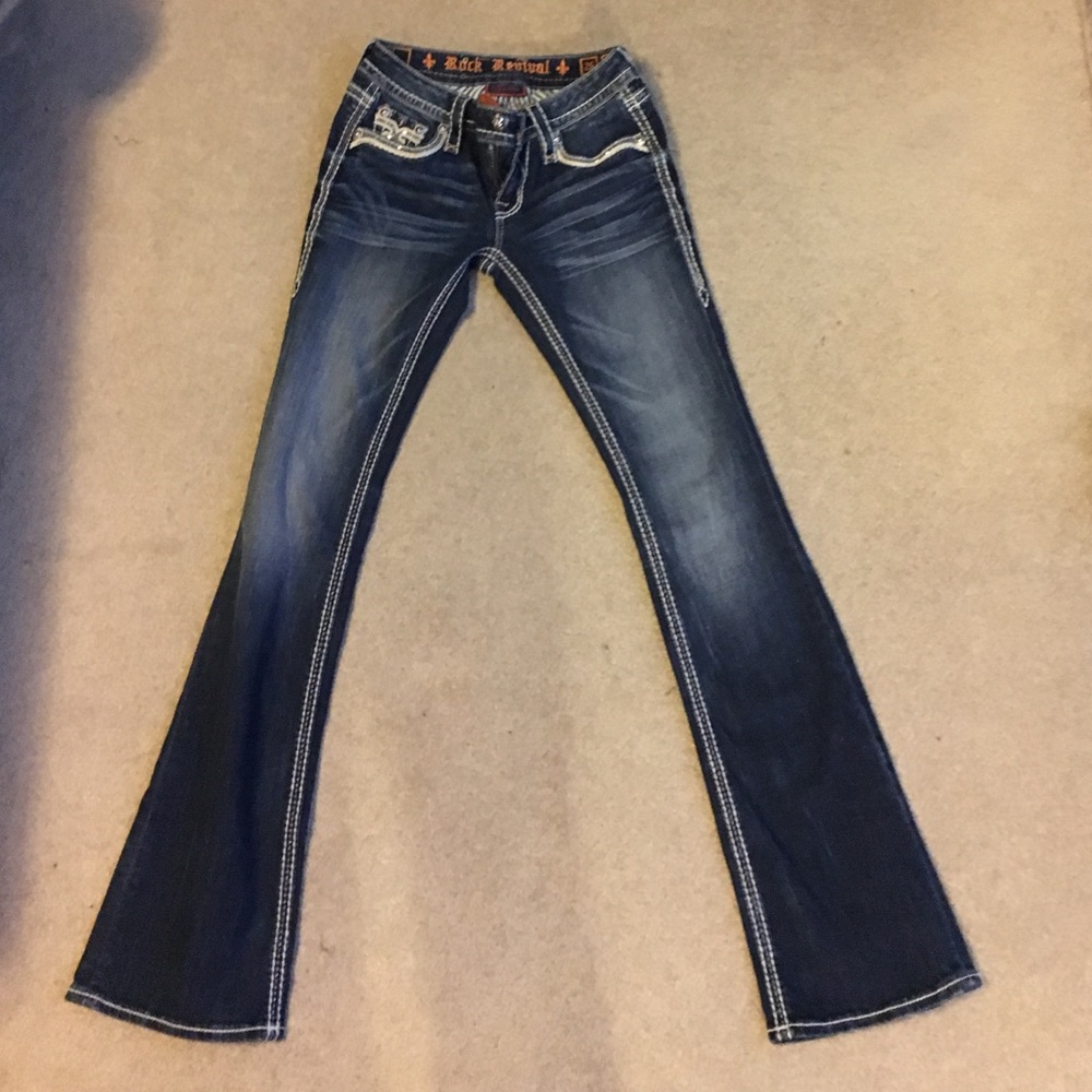 Rock Revival Boot Cut jeans.