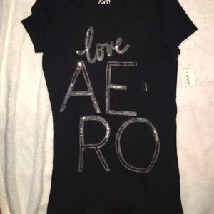 Dark navy Aeropostale shirt