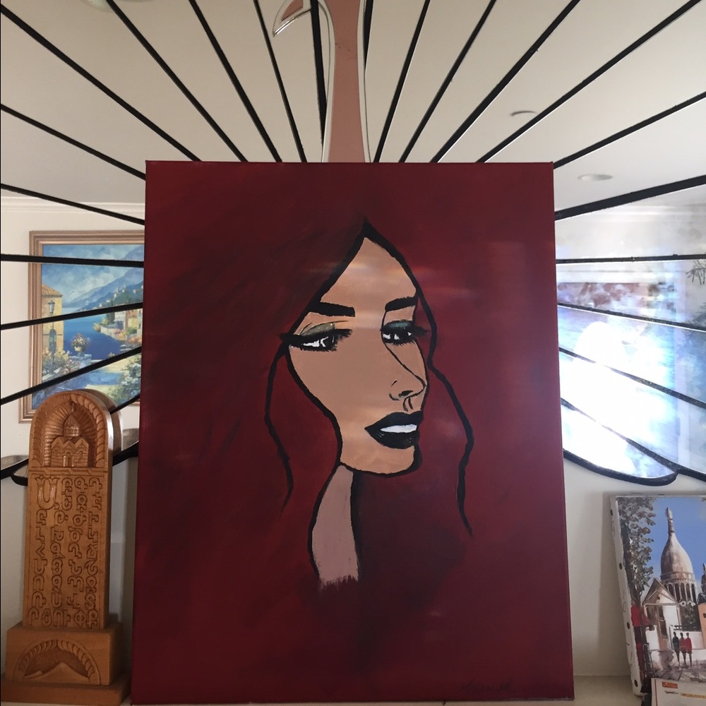 THE GIRL IN THE PAINTING