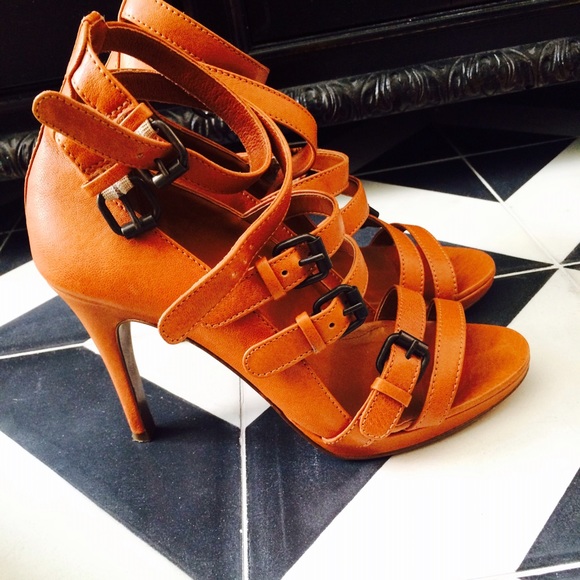 J. Crew • Wyatt Buckle High-heel Sandals - Picture 2 of 6