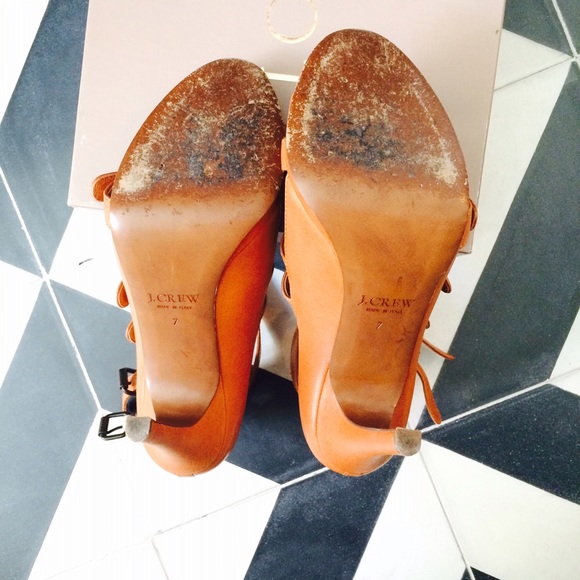 J. Crew • Wyatt Buckle High-heel Sandals - Picture 4 of 6