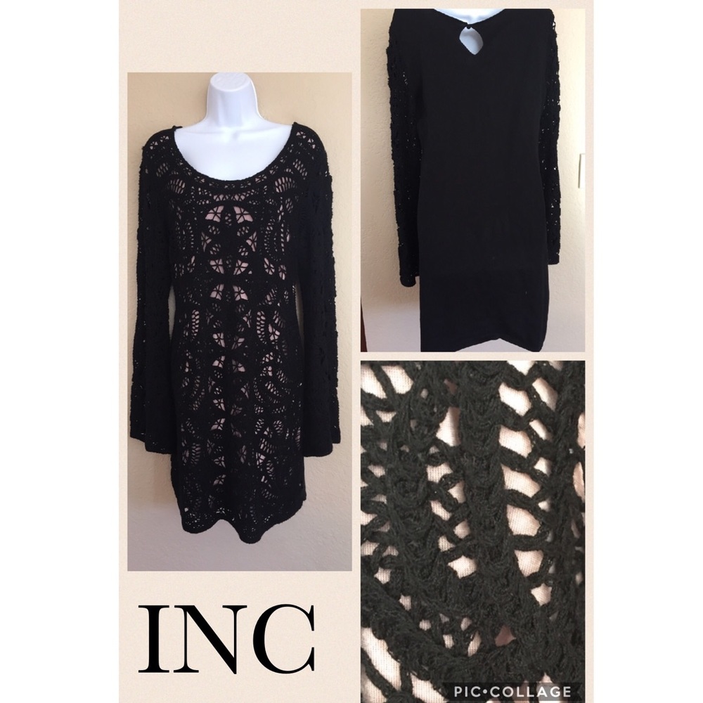 INC Crochet dress