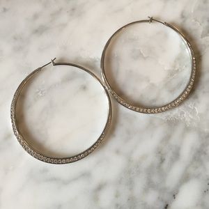 Michael Kors Uptown Punk Whisper Hoops