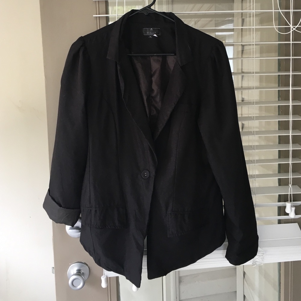 Women's black blazer