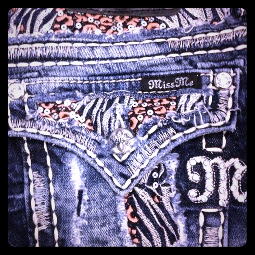 HTF Rare Miss Me Jeans