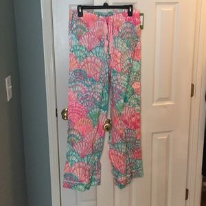 Lilly pulitzer pajama pants