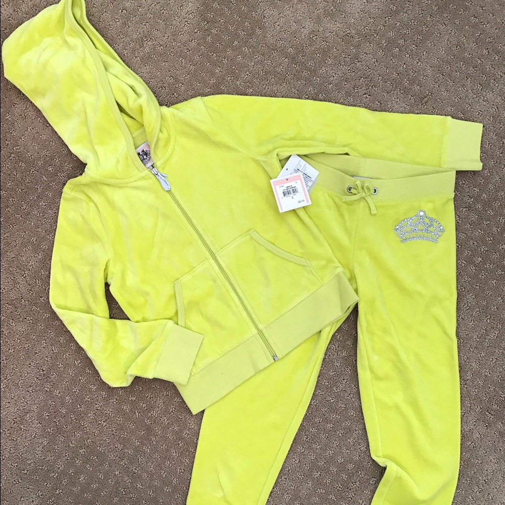 Juicy Couture velour track suit