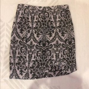 Asymmetrical skirt