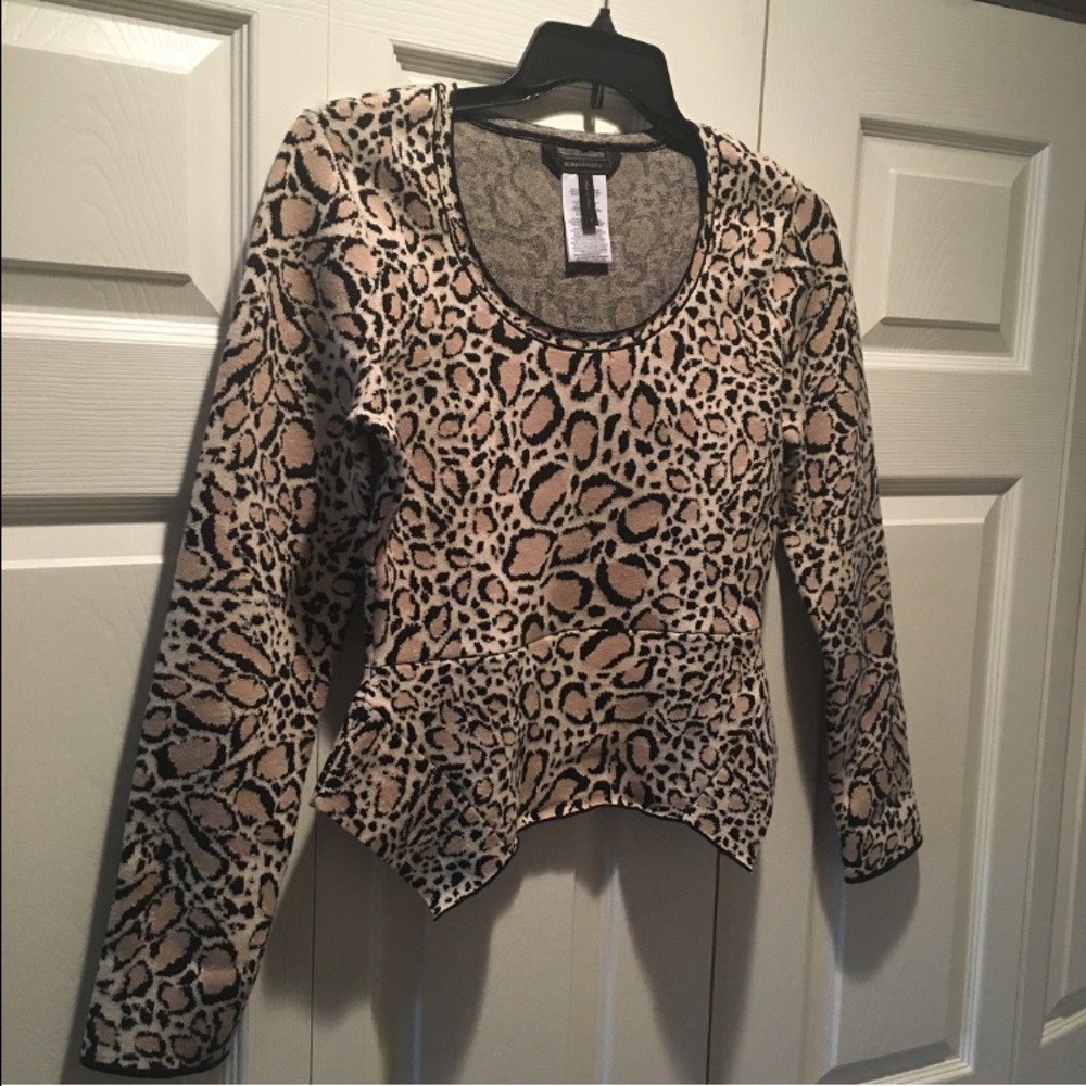 BCBG Peplum Sweater