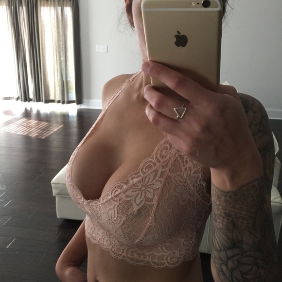 2 LEFT! Blush Lacie Racerback Bralette - Picture 2 of 4