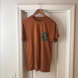 Vans Men's Premium Burnt Orange Rust Tee
