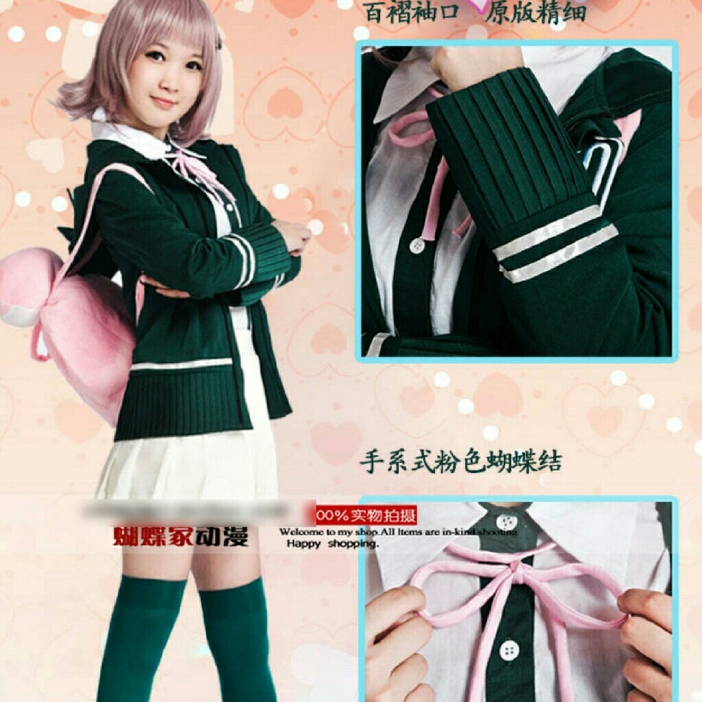 SOLD Dangan Ronpa 2 Chiaki Nanami Cosplay Costume