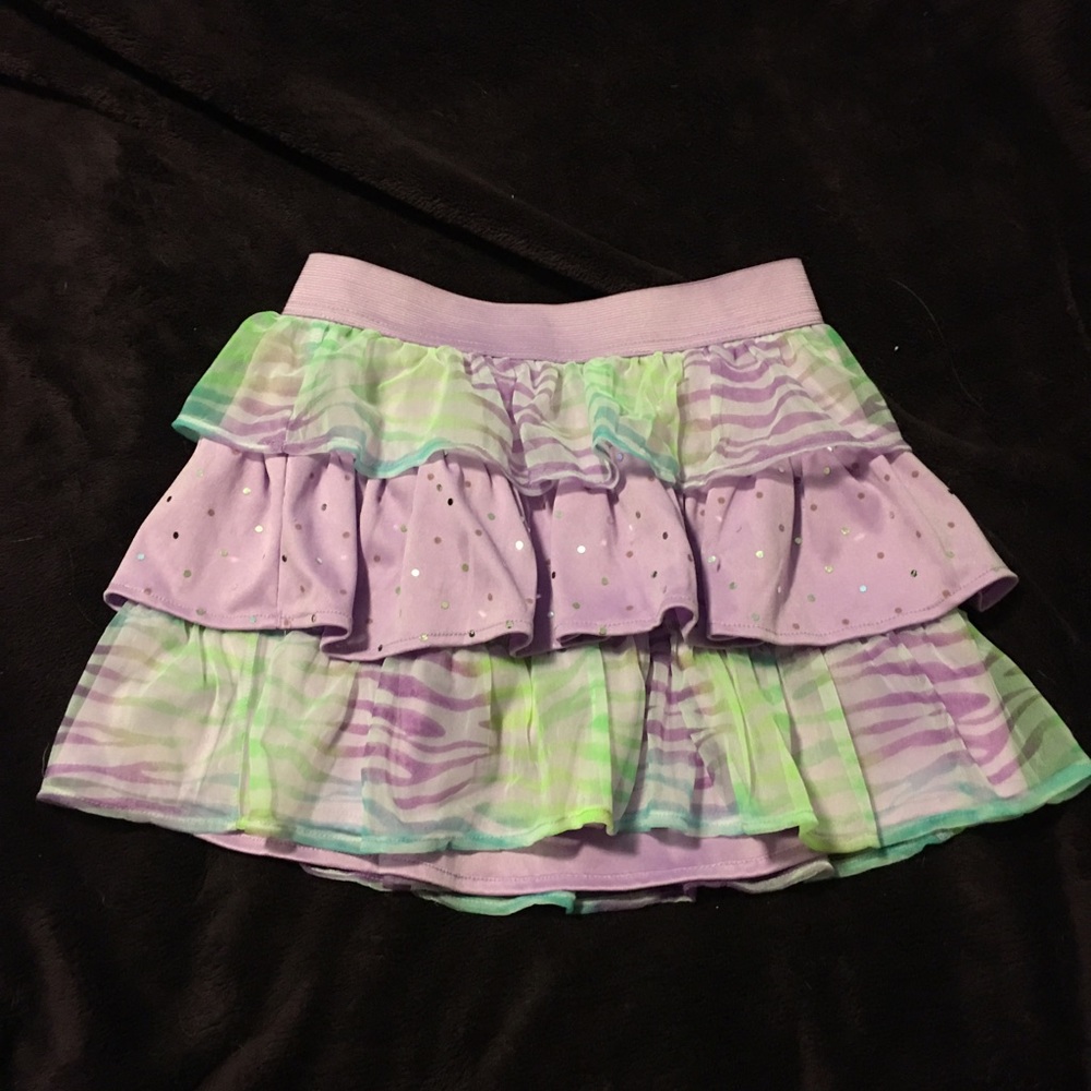 Girls ruffle skirt