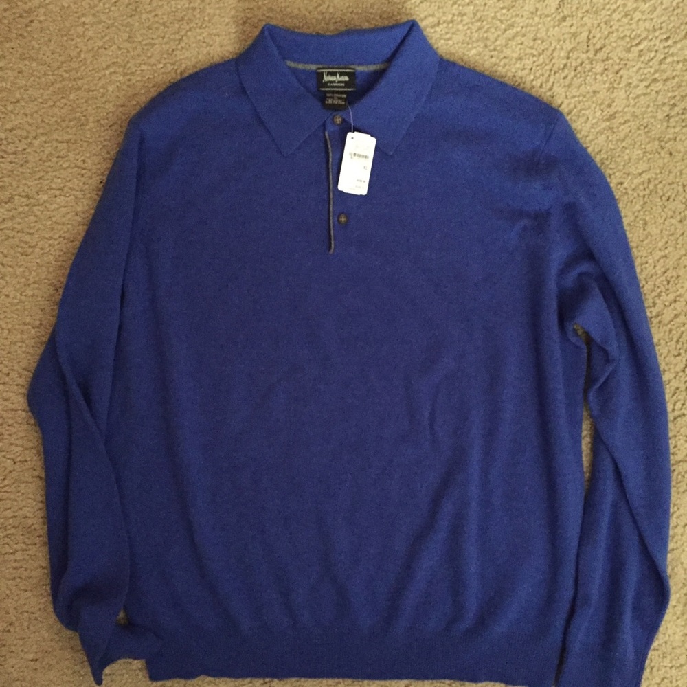 NWT Men's XL Cashmere Sweater