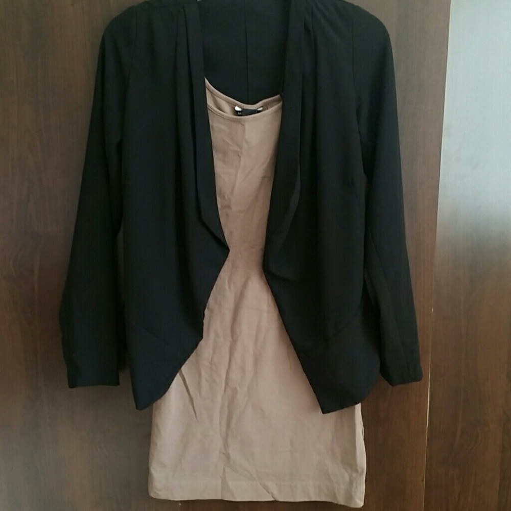 Taupe Bodycon Dress