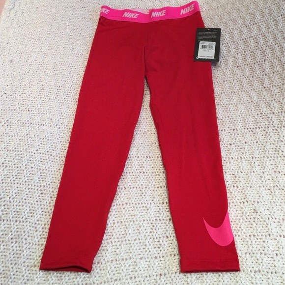 NIKE Girls Dri-Fit Leggings - Picture 1 of 4