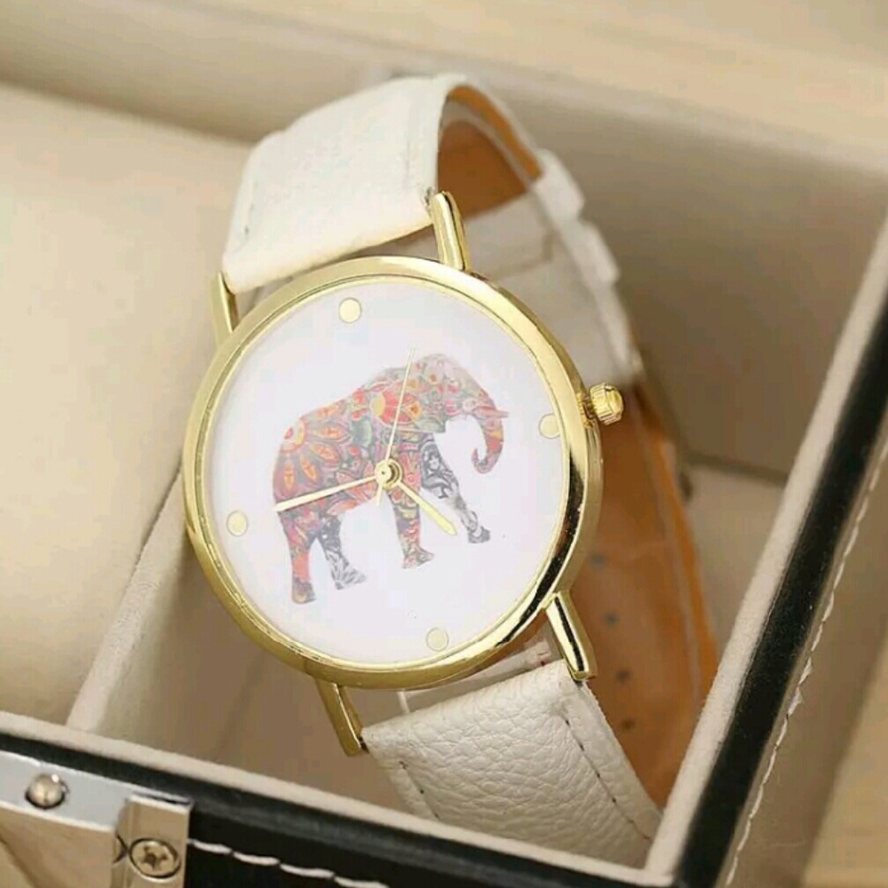 White elephant watch
