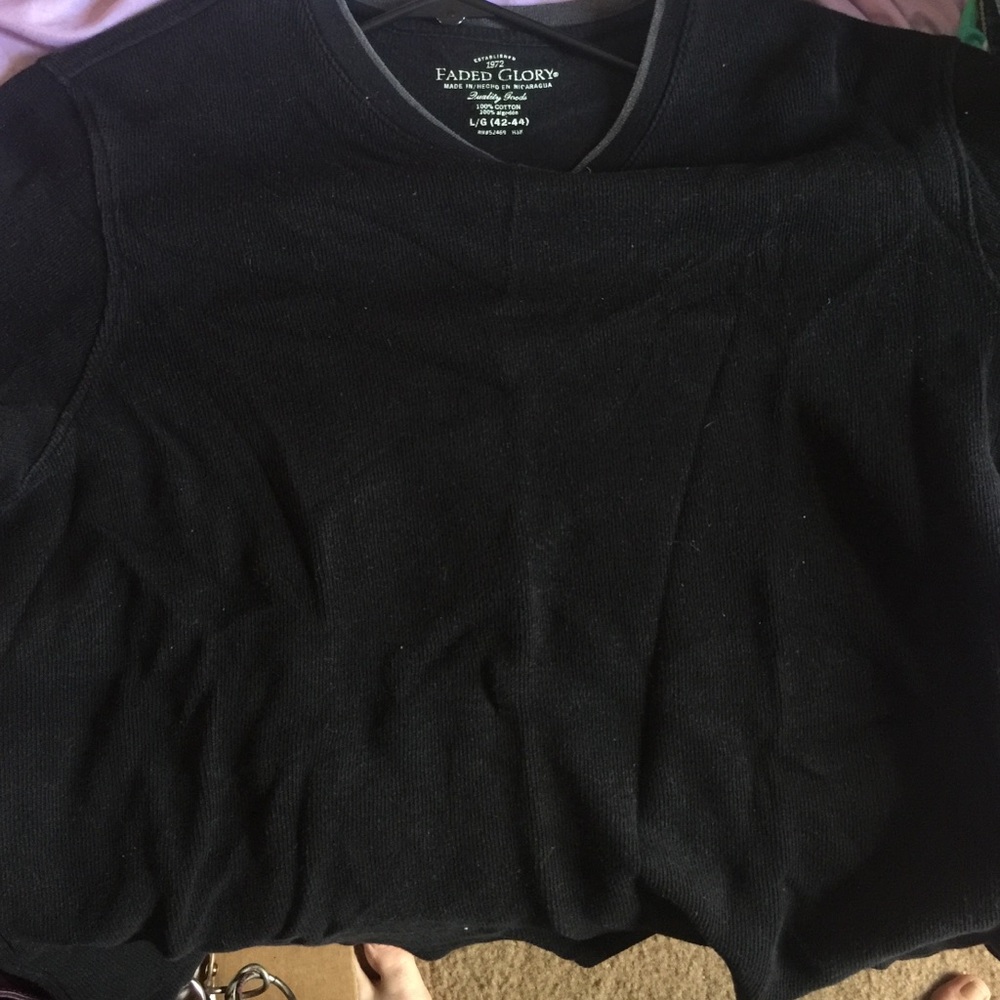 Thick long sleeve shirt