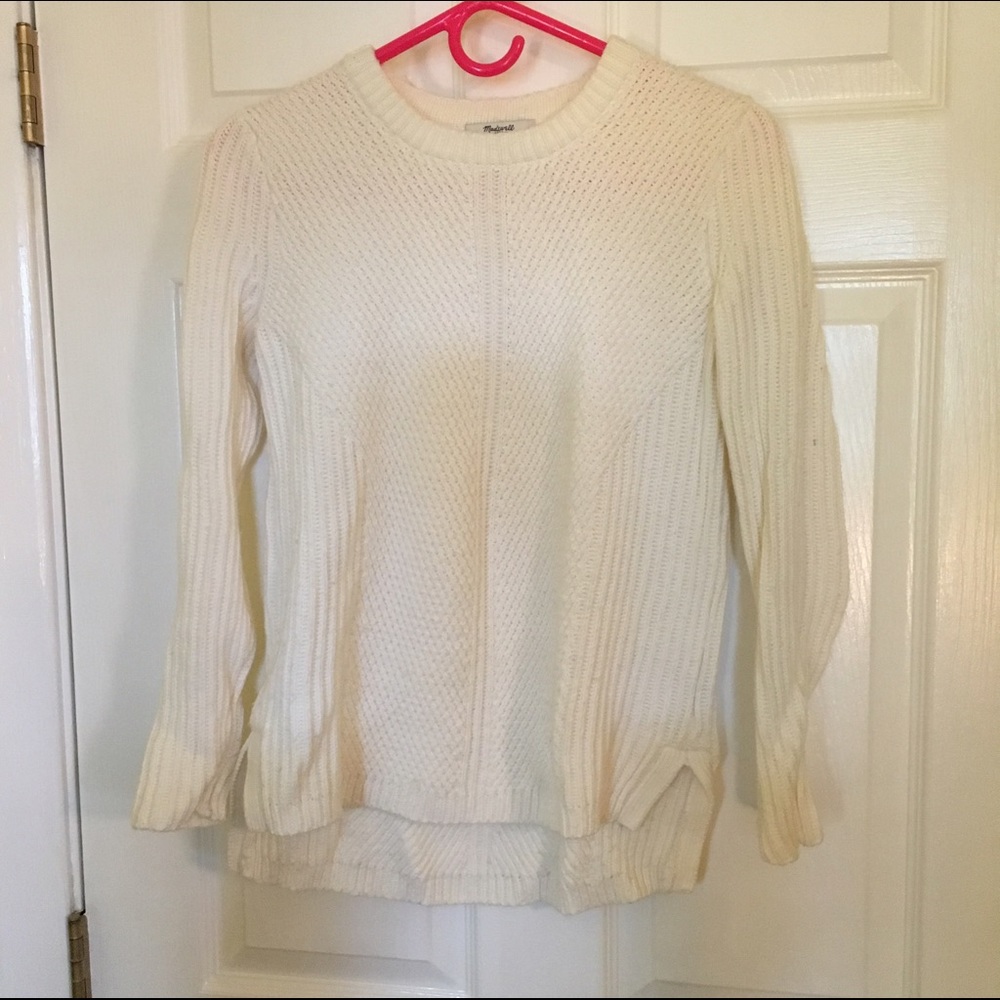 Cream Madewell sweater
