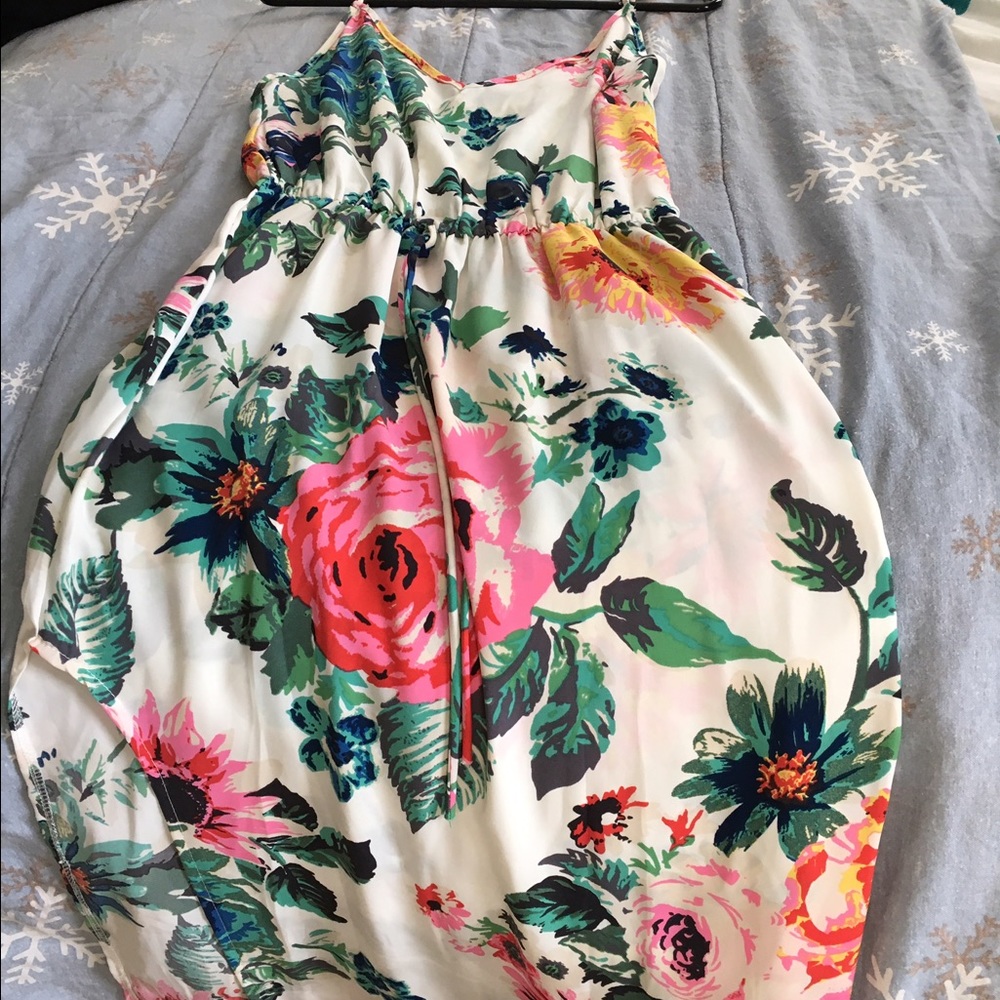 Floral maxi dress