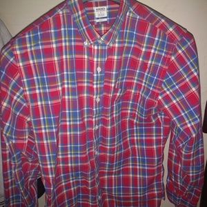 Bonobos multi color button up long sleeve shirt