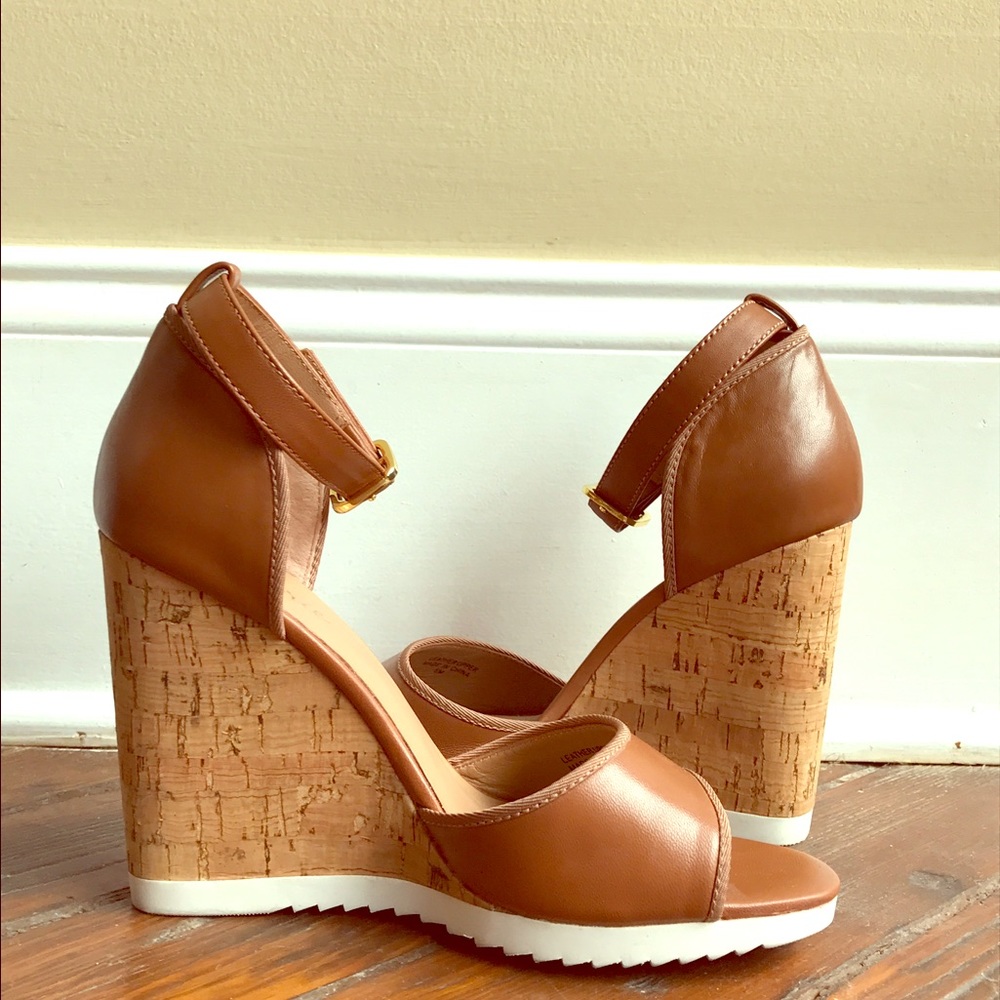 Piper Two-Piece Cork Tread Wedge by Elorie