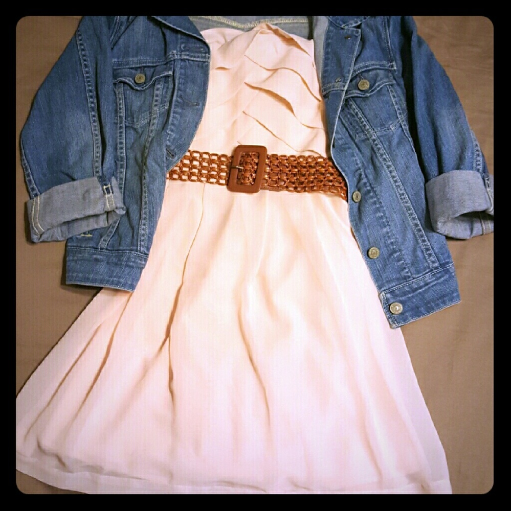 Express Strapless Dress