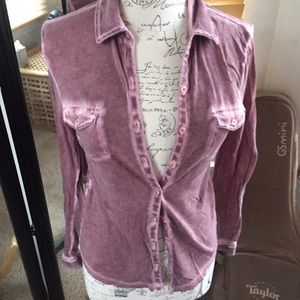 Soft cotton button down shirt