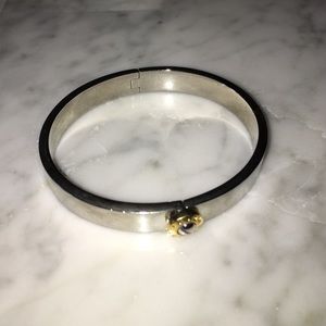 Henri Bendel Silver Bangle